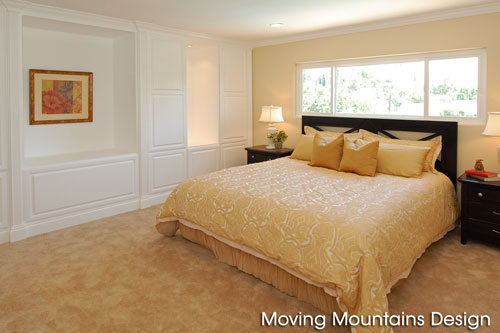 Home Stagers Los Angeles Chatsworth master bedroom after home staging